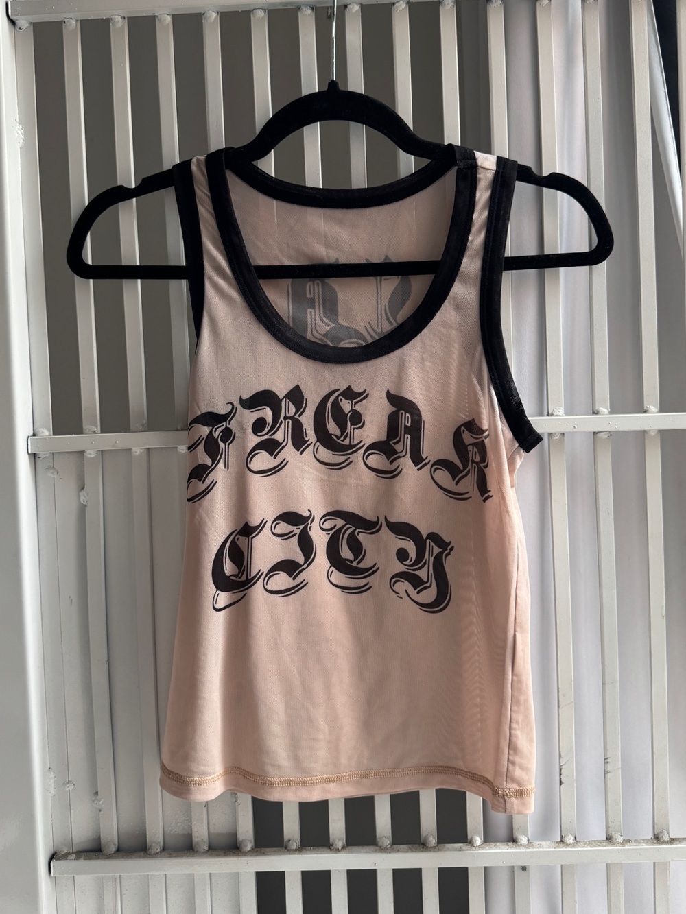 Mesh FREAK CITY tank top